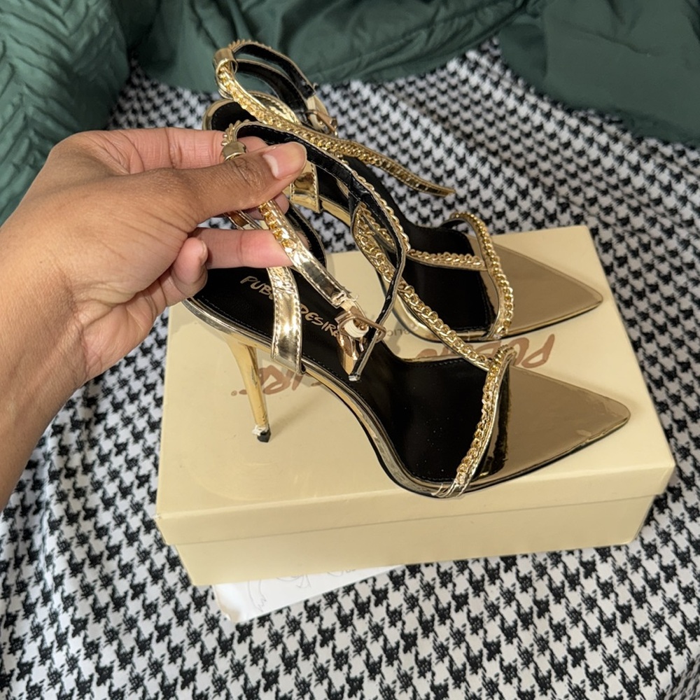 Public desire beautiful heels